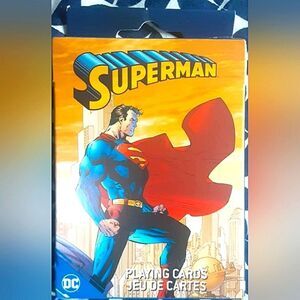 New Superman Playing Cards